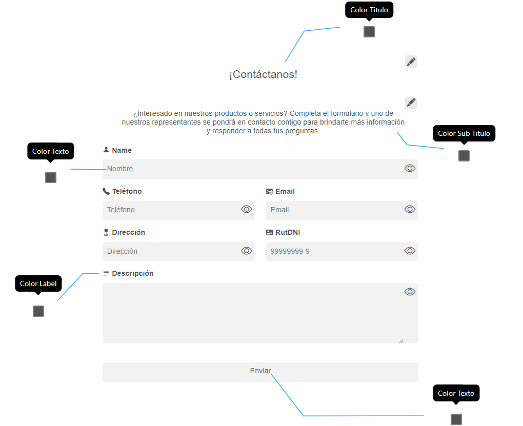 Formulario Personalizado en Marketing de FolderCRM